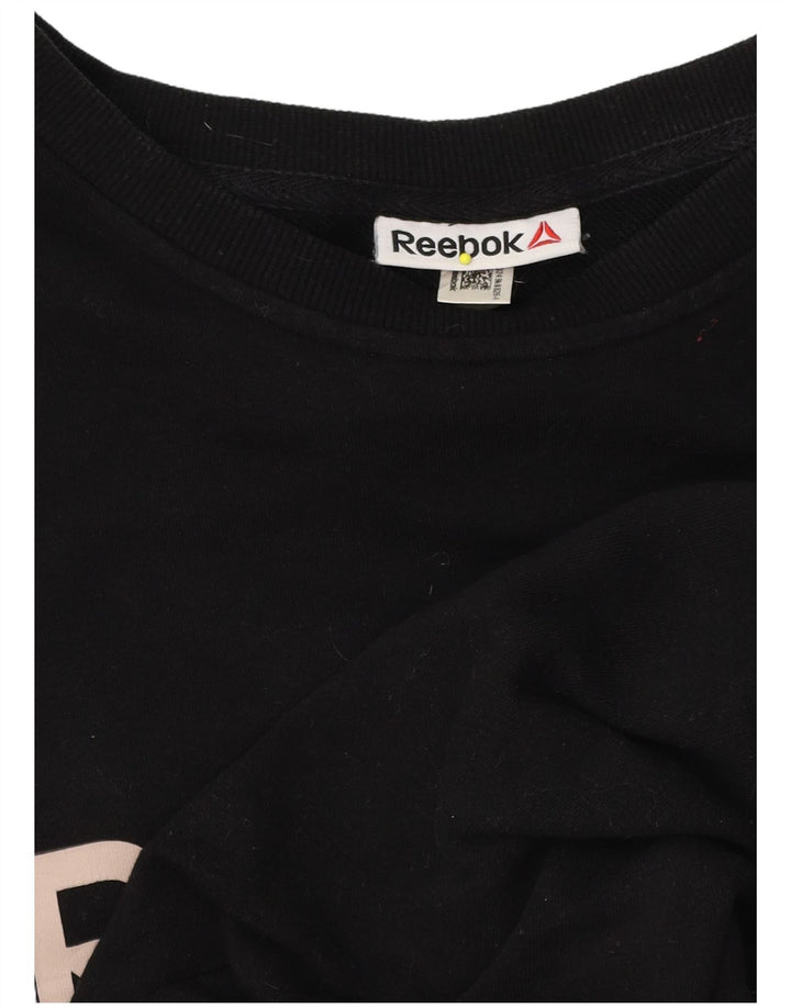 Reebok Herren Graphic Sweatshirt Pullover XL Schwarz