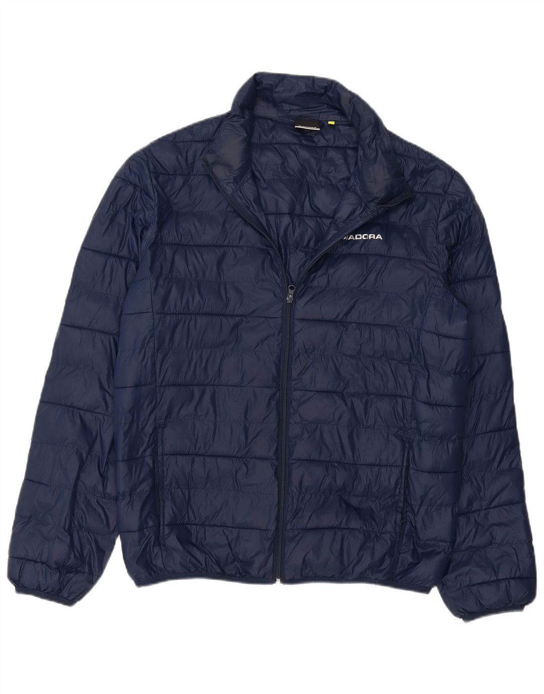DIADORA Herren Wattierte Jacke UK 42 XL Marineblau Polyamid