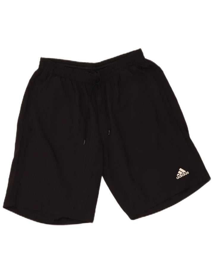 Adidas Herren Aeroready Graphic Sport Shorts Medium Schwarz