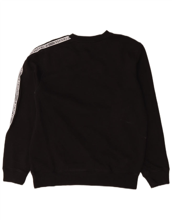 Lacoste Herren-Sweatshirt mit Grafik, Größe 5, groß, Schwarz, Farbblock