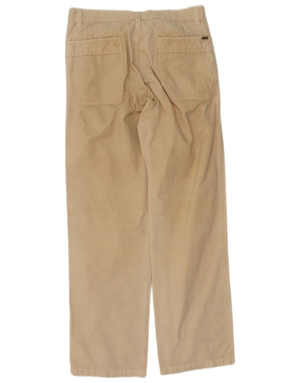 Gas Herren gerade Freizeithose W36 L34 Beige Baumwolle