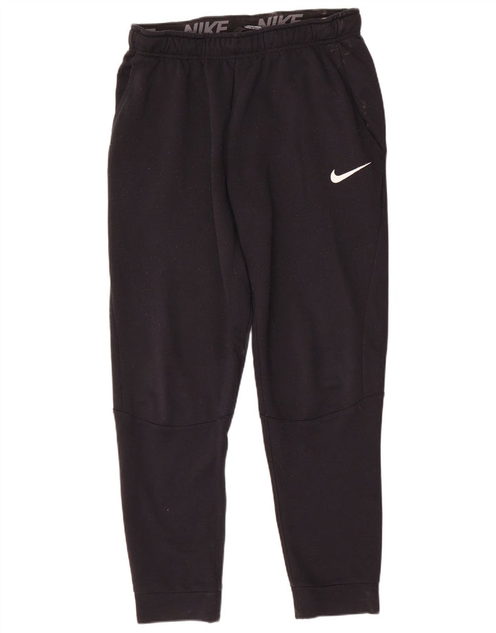 Nike Herren Dri Fit Trainingshose Jogger Mittelschwarzes Polyester