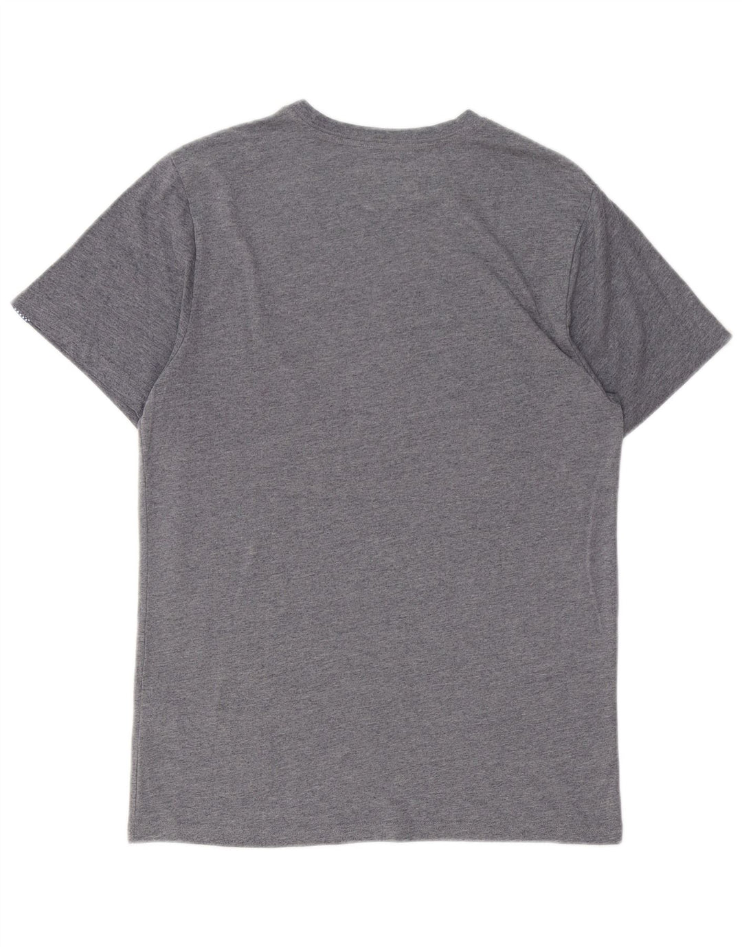 Vans Herren Grafik-T-Shirt-Oberteil aus mittelgrau gesprenkelter Baumwolle