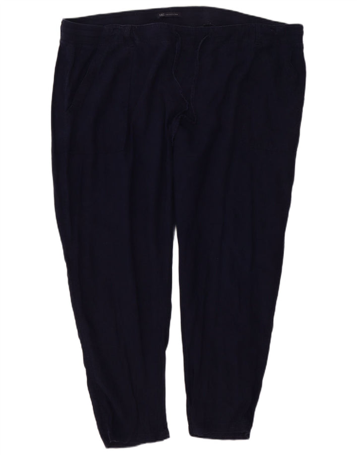 Marks & Spencer Damen Slim Chino-Hose W46 L26 Marineblau