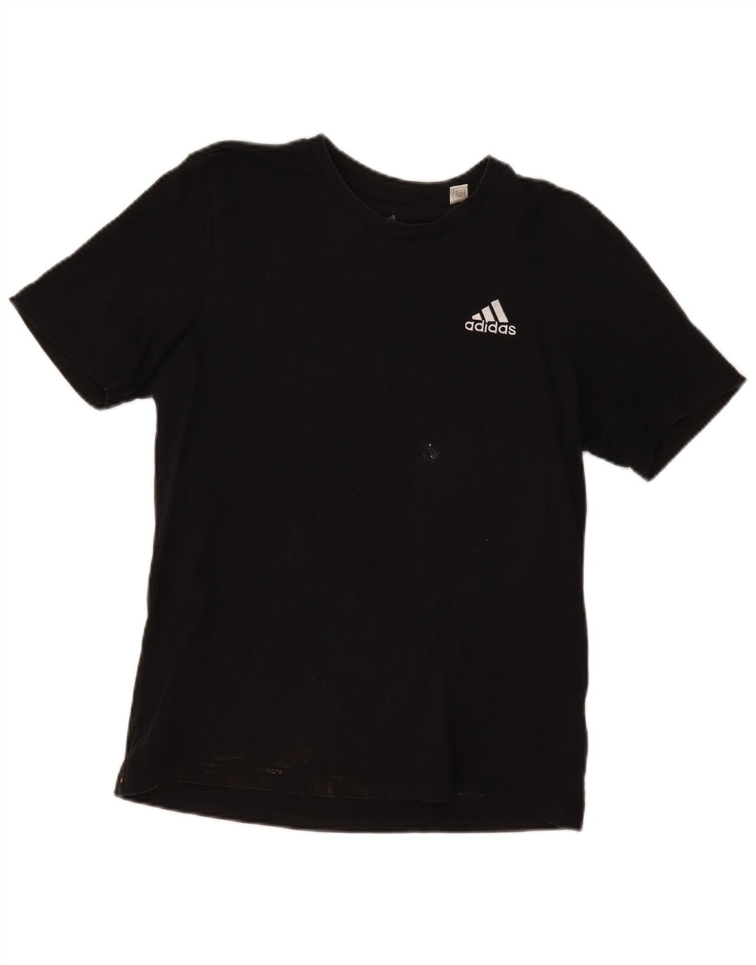 Adidas Herren T-Shirt Top Small Schwarz Baumwolle