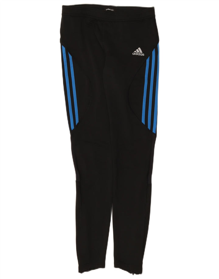 Adidas Damen Clima 365 Leggings UK 12 Medium Schwarz Polyester