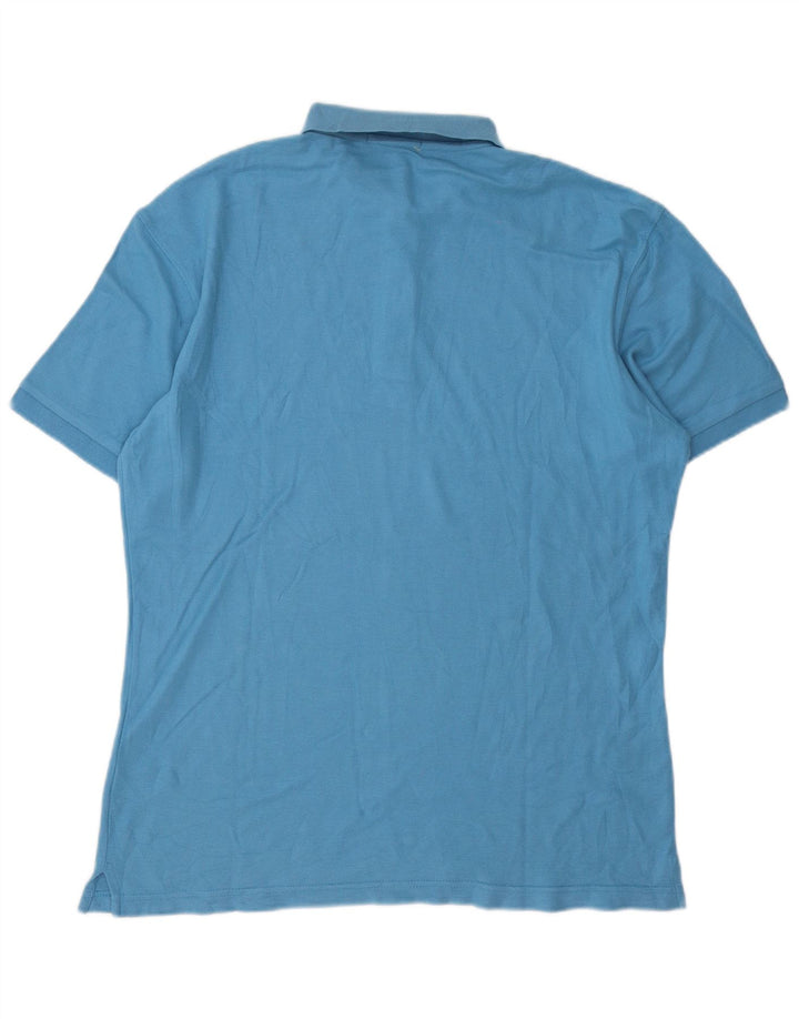 Fila Herren Poloshirt IT 52 Große blaue Baumwolle