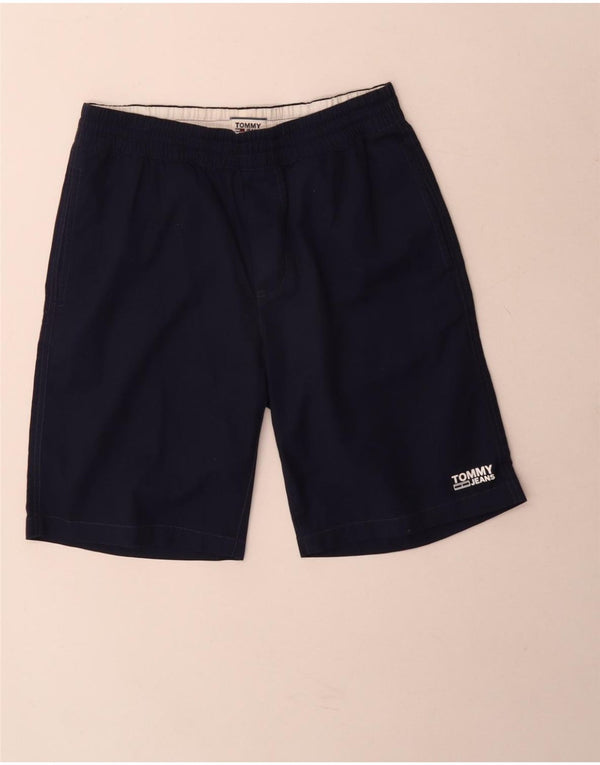Tommy Hilfiger Herren Chino-Shorts, Größe S, W28, Marineblau, Baumwolle