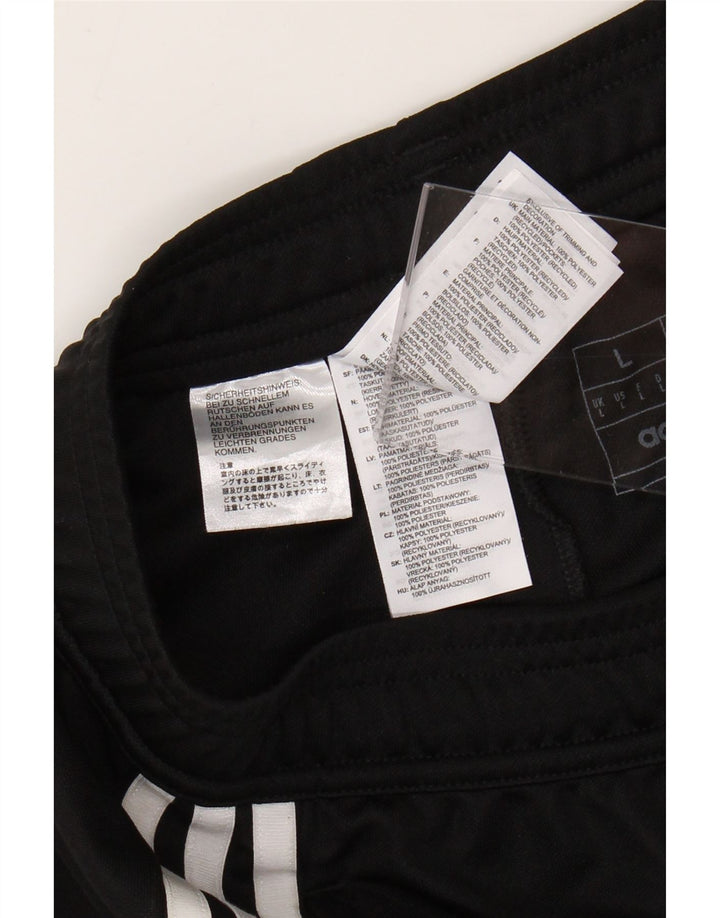 Adidas Herren Aeroready Trainingshose, groß, aus schwarzem Polyester