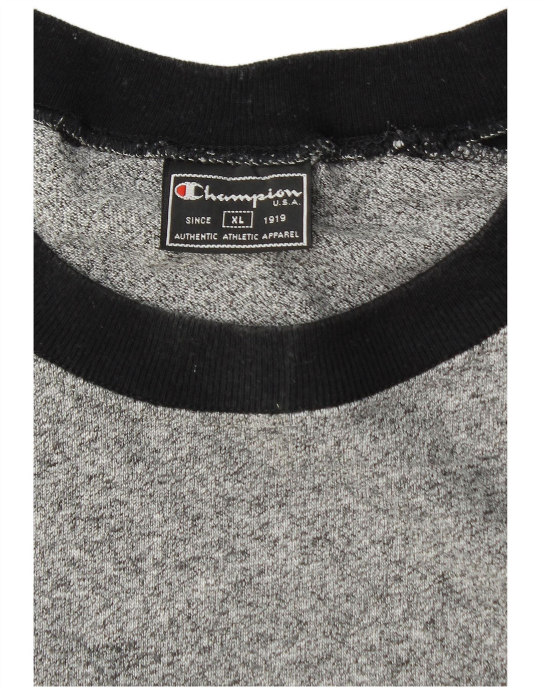 Champion Herren T-Shirt Top XL Grau Farbblock