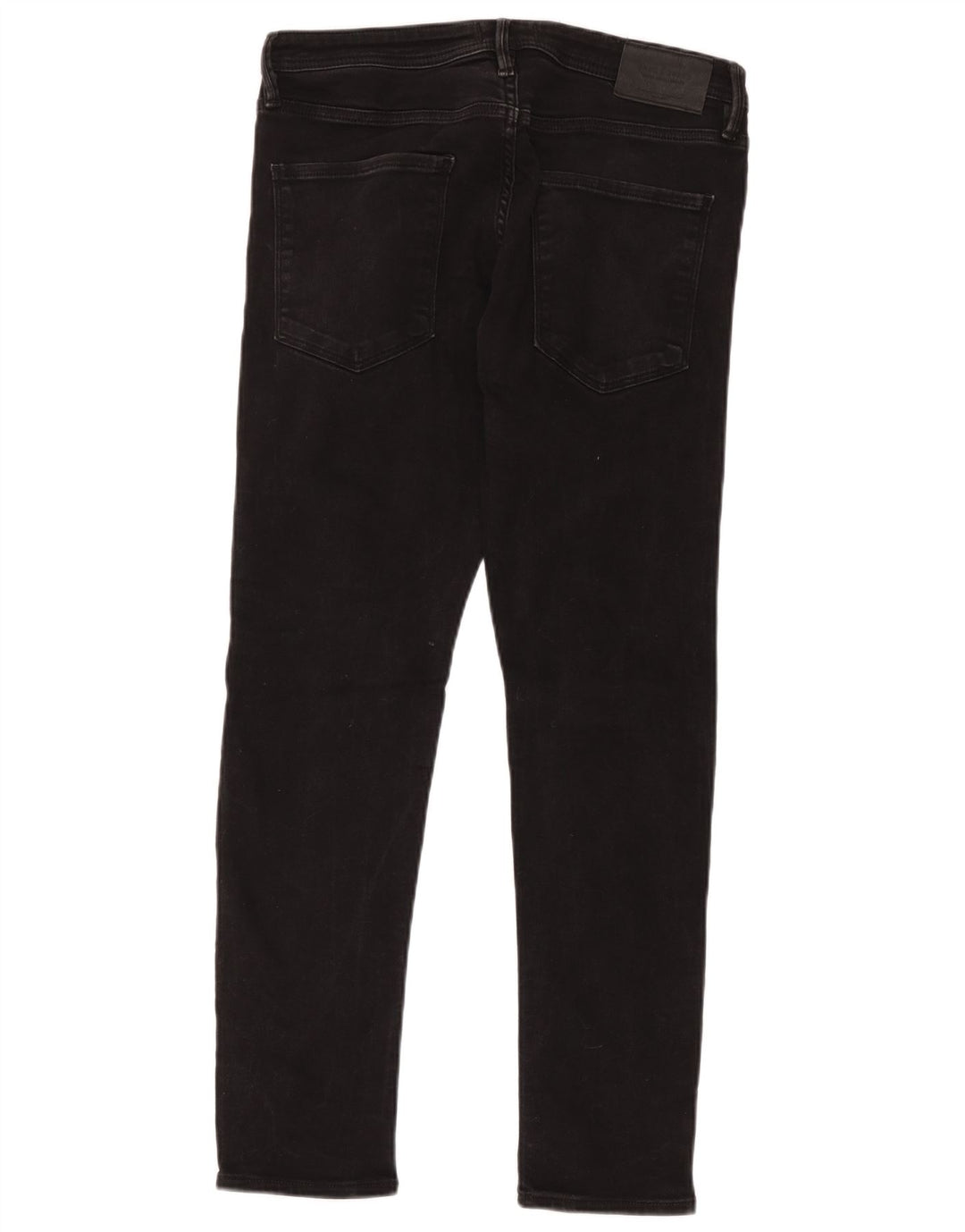 Jack & Jones Herren GLENN Slim Jeans W32 L30 Schwarze Baumwolle