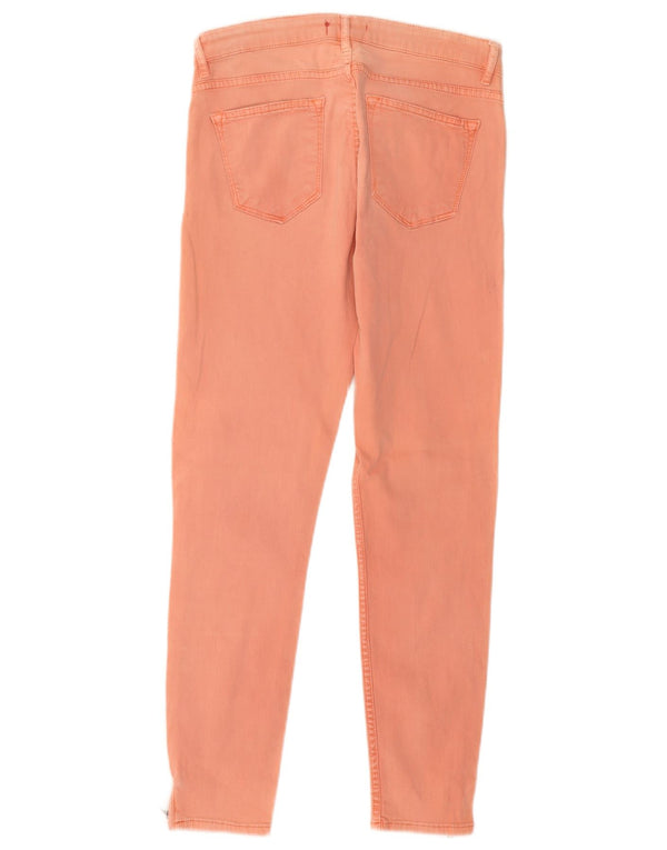Zara Damen Skinny Jeans EU 40 Medium W30 L26 Orange