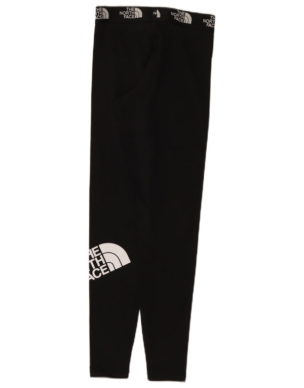 The North Face Womens Graphic Leggings UK 4 XS Schwarz Baumwolle