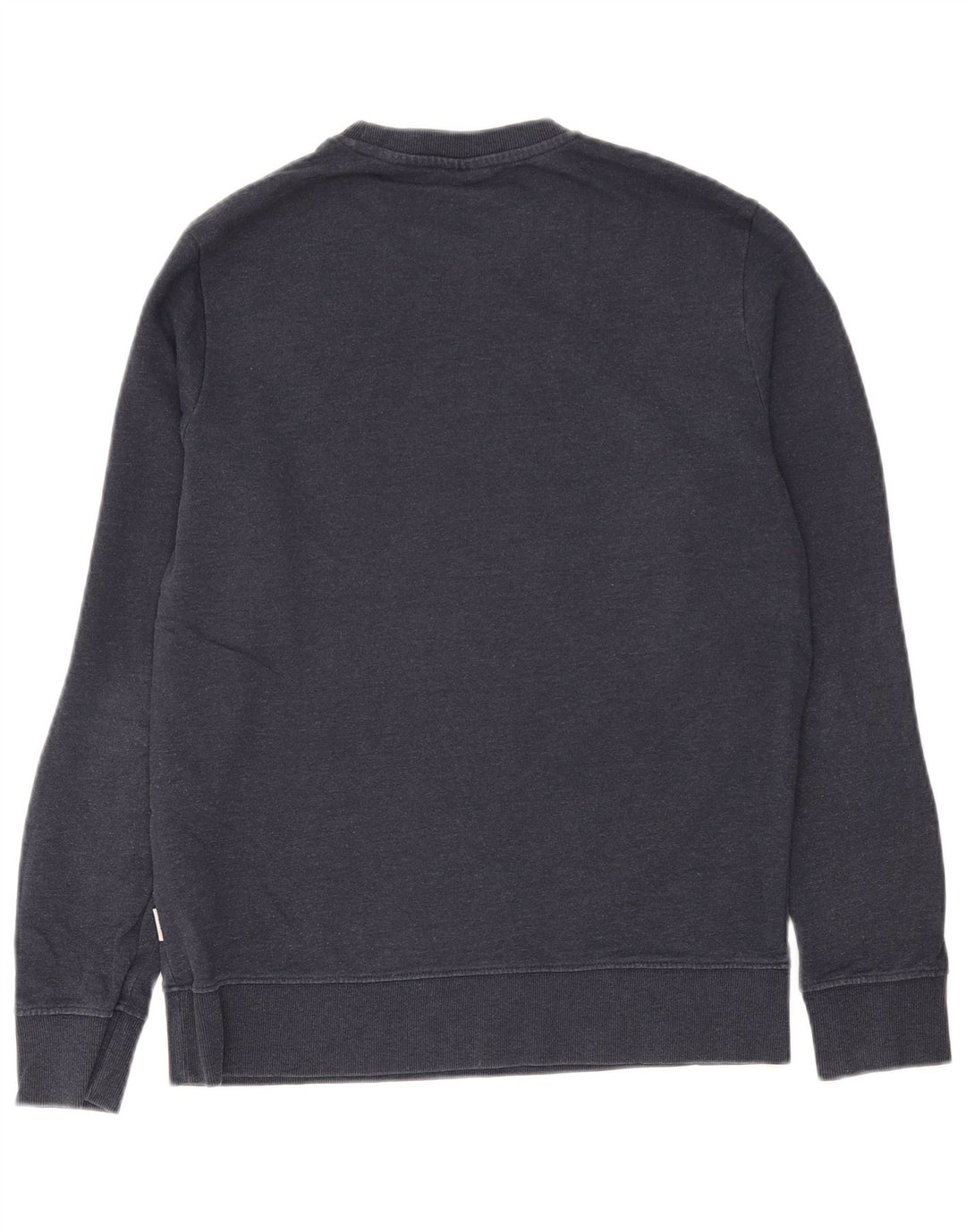 Jack & Jones Herren-Sweatshirt mit Grafik, mittlere marineblaue Baumwolle
