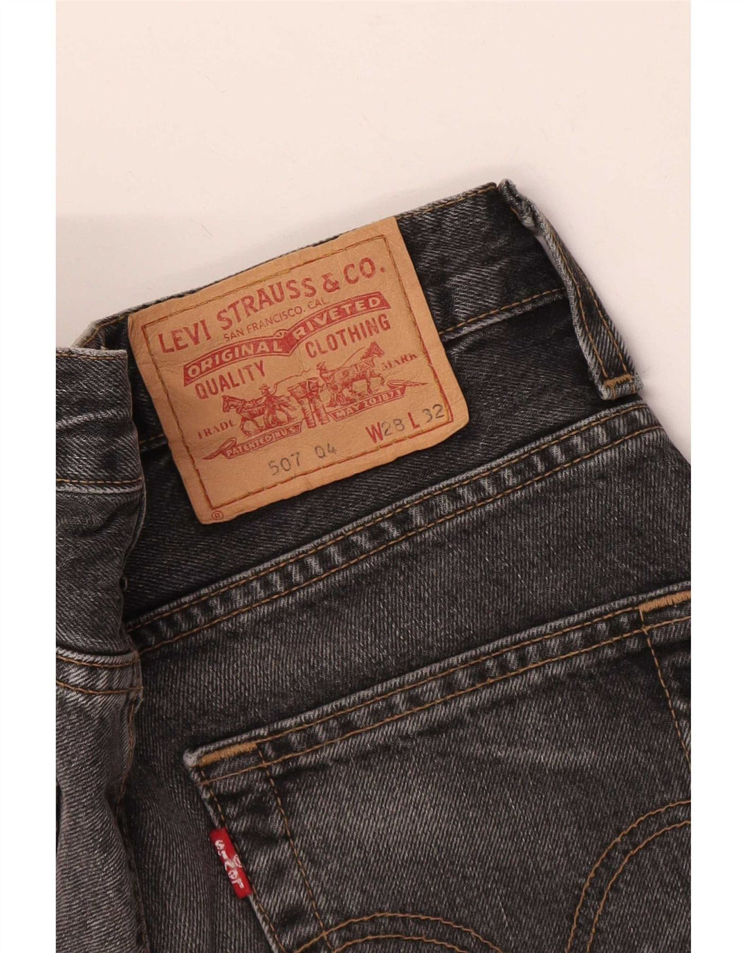 Levi's Herren 507 Bootcut Jeans W28 L32 Grau