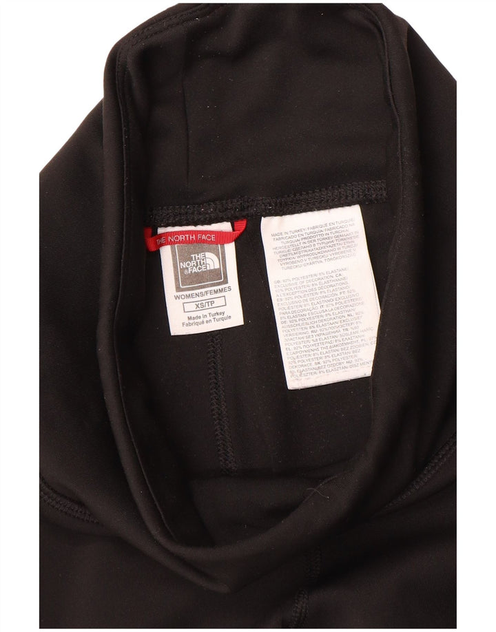 The North Face Womens Graphic Leggings UK 4 XS Schwarz Polyester