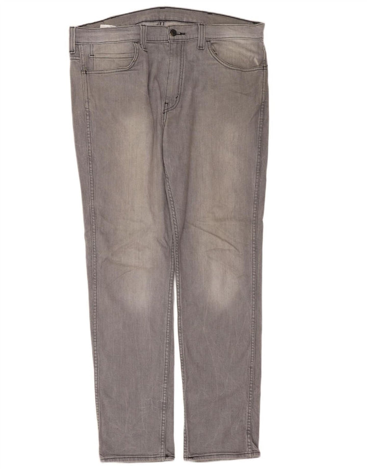 Levi's Herren 511 Slim Jeans W38 L32 Graue Baumwolle