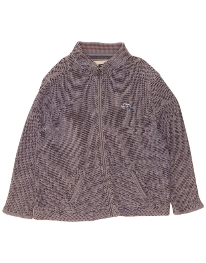Weird Fish Herren-Trainingsanzug-Oberteil, Jacke, 2XL, Marineblau, Baumwolle