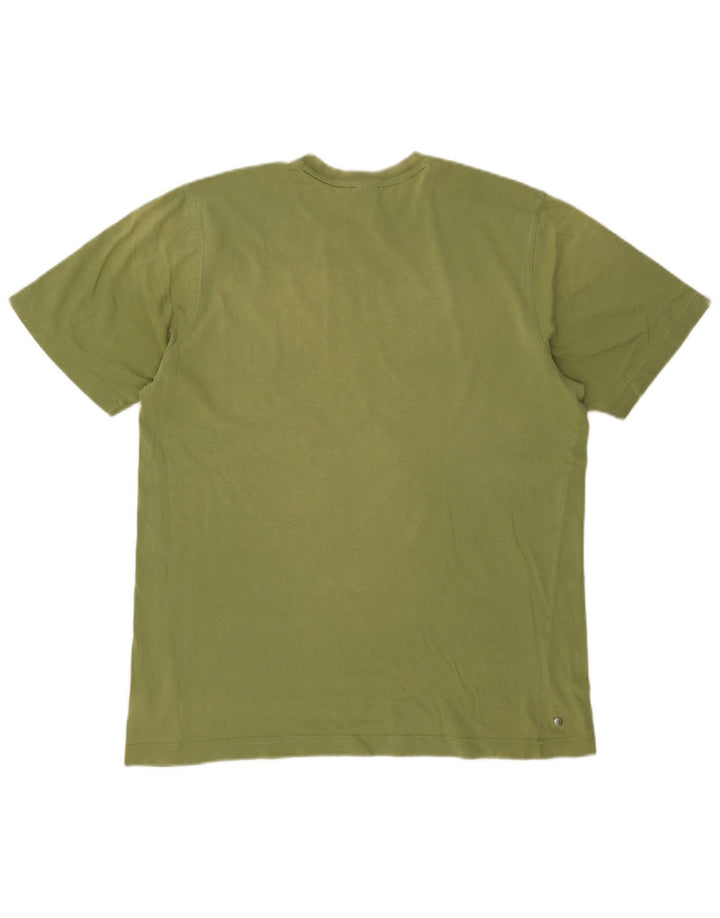Reebok Herren T-Shirt Top mittelgrüne Baumwolle