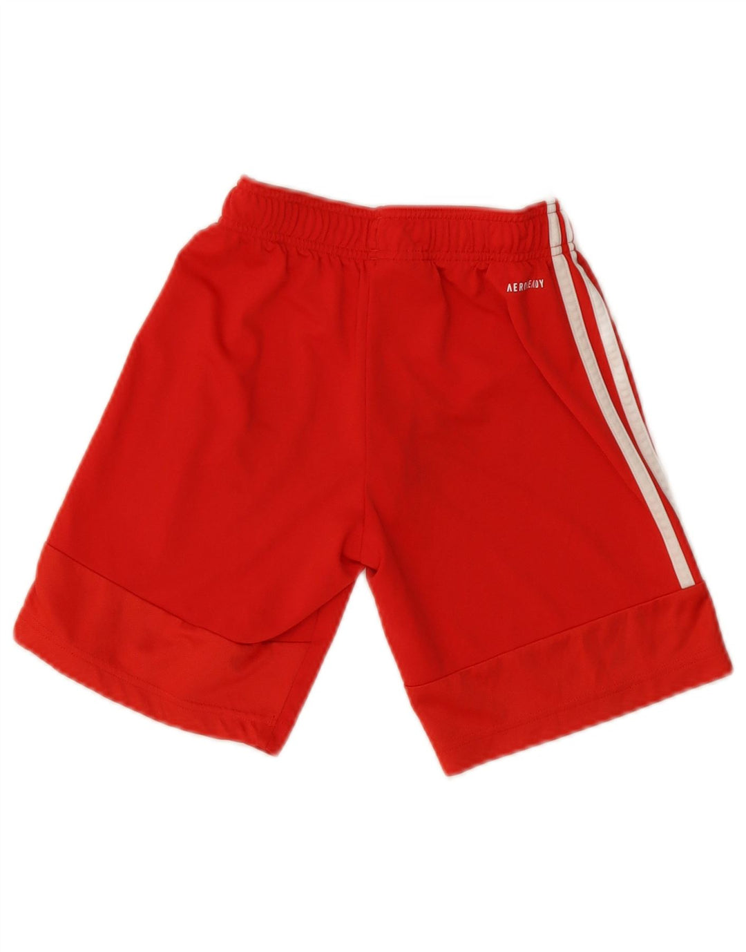 Adidas Jungen Aeroready Sportshorts 9–10 Jahre, rotes Polyester