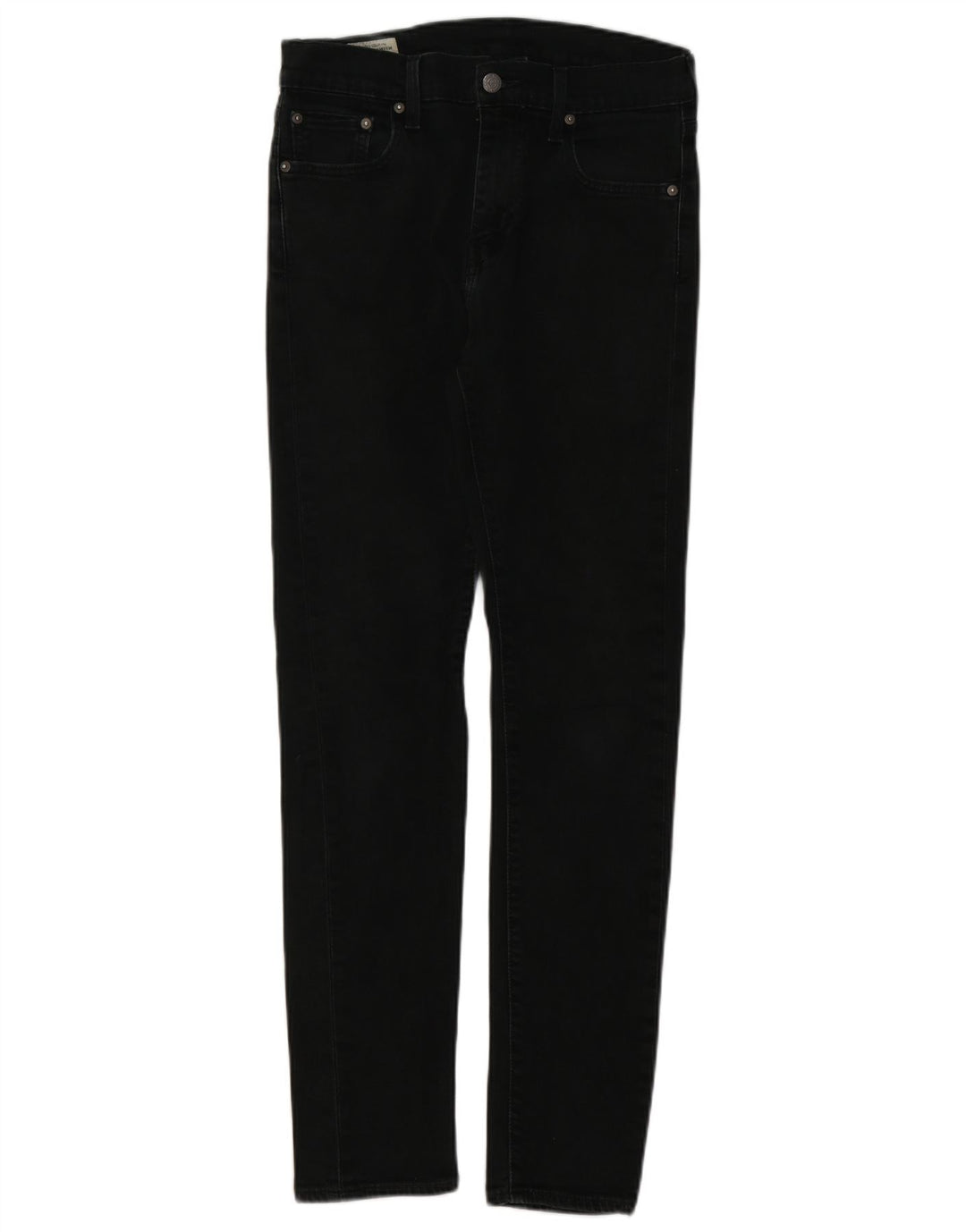 Levi's Damen 511 Slim Jeans W30 L30 schwarze Baumwolle
