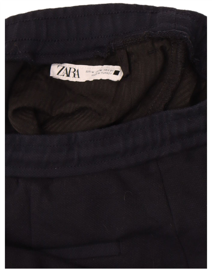 Zara Herren Sportshorts Medium Marineblau