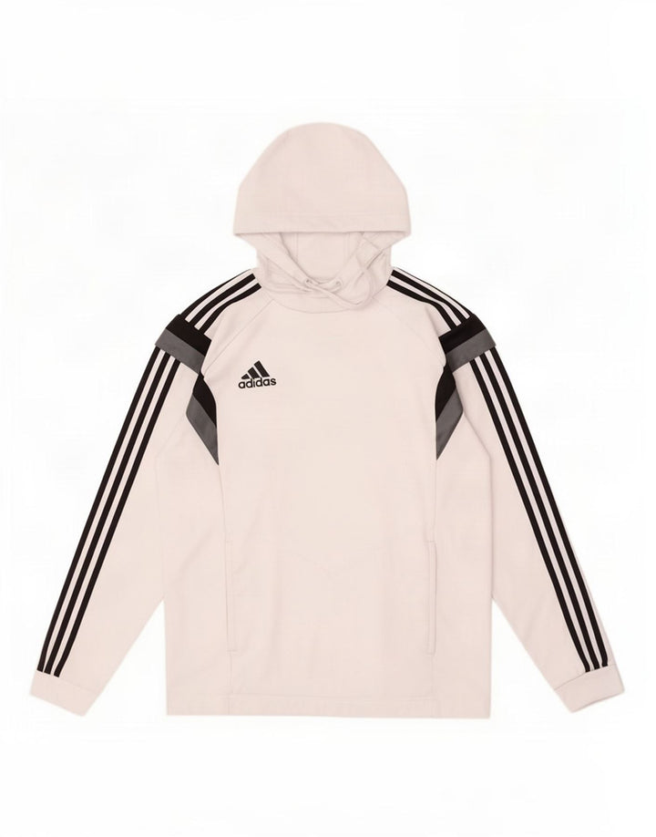 Adidas Herren Kapuzenpullover Mittelweißes Polyester