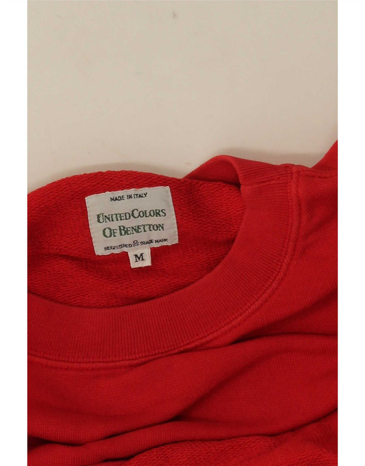 Benetton Damen-Sweatshirt in Übergröße, Gr. 14, mittelrot