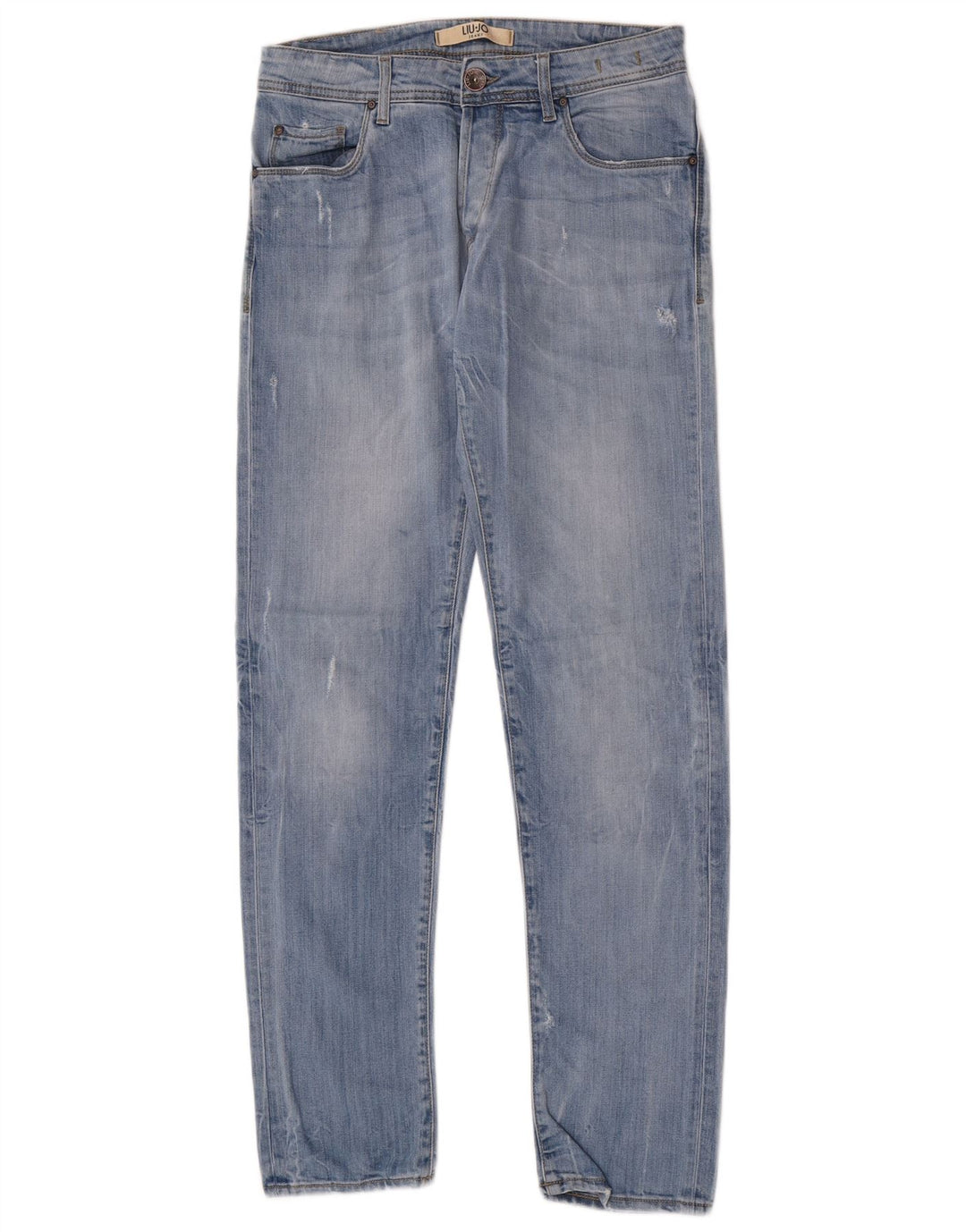Liu Jo Herren Slim Jeans W30 L32 Blaue Baumwolle