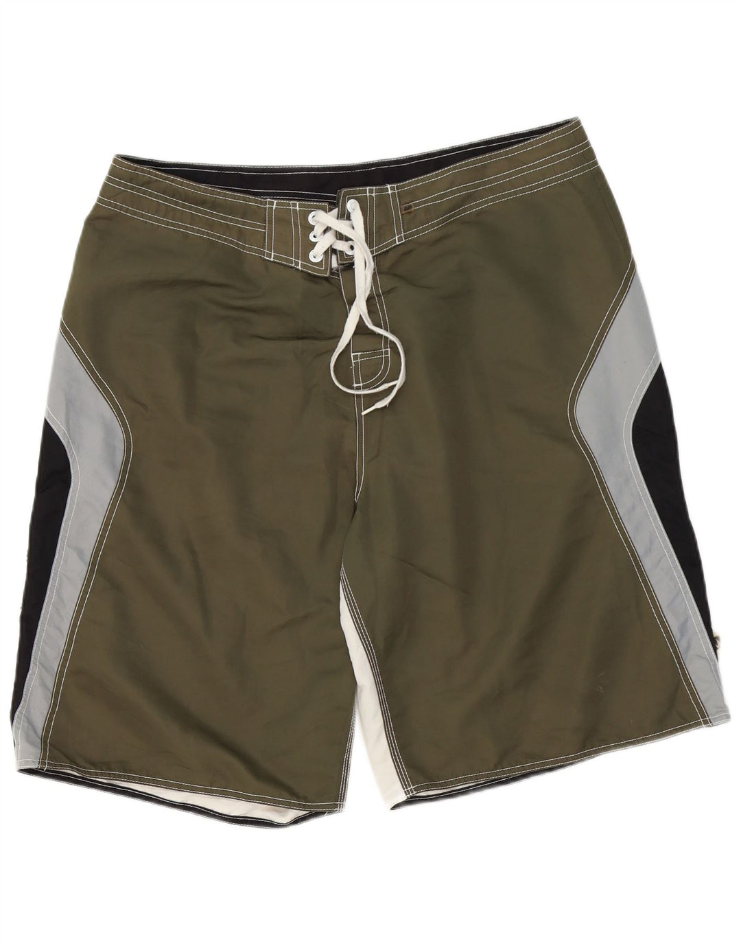 Rip Curl Herren-Badeshorts XL Khaki Colourblock Polyester