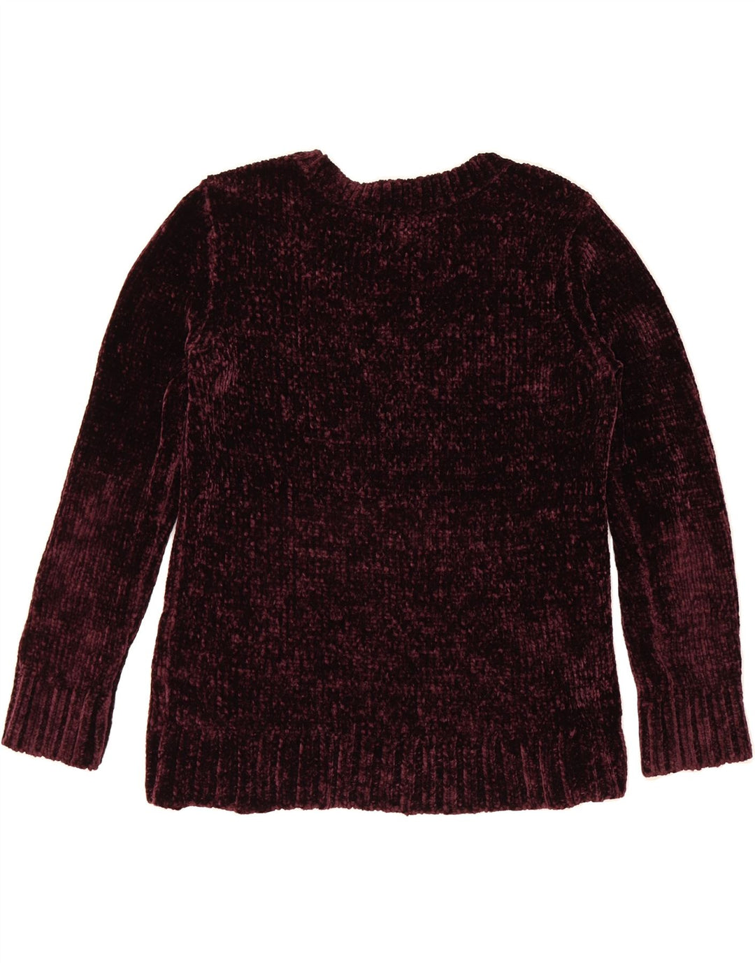 ORVIS Womens Boat Neck Jumper Sweater UK 10 Small Burgundy Polyester Vintage Orvis and Second-Hand Orvis from Messina Hembry 