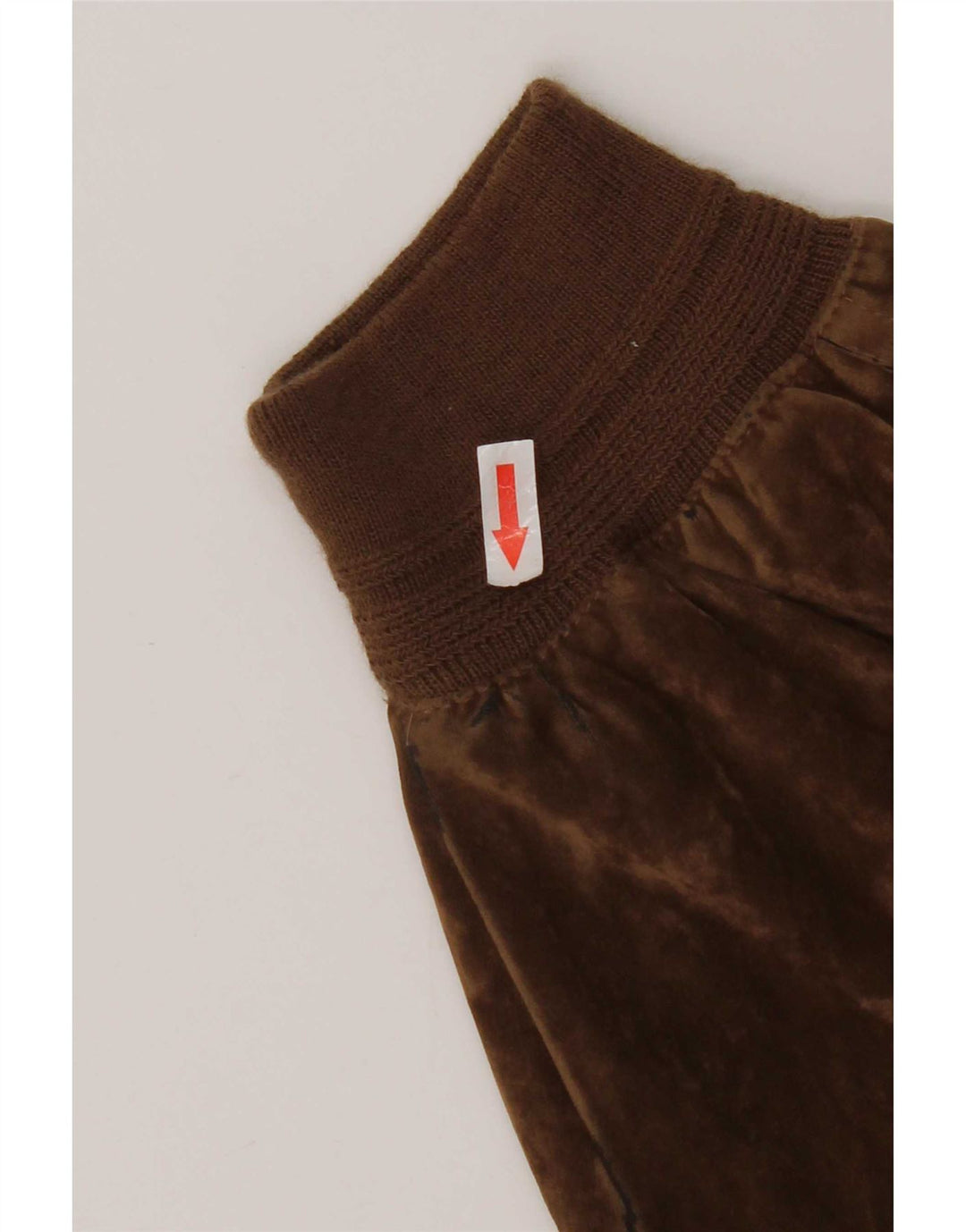 Vintage Herren Velour Bomberjacke IT 52 XL Braune Seide
