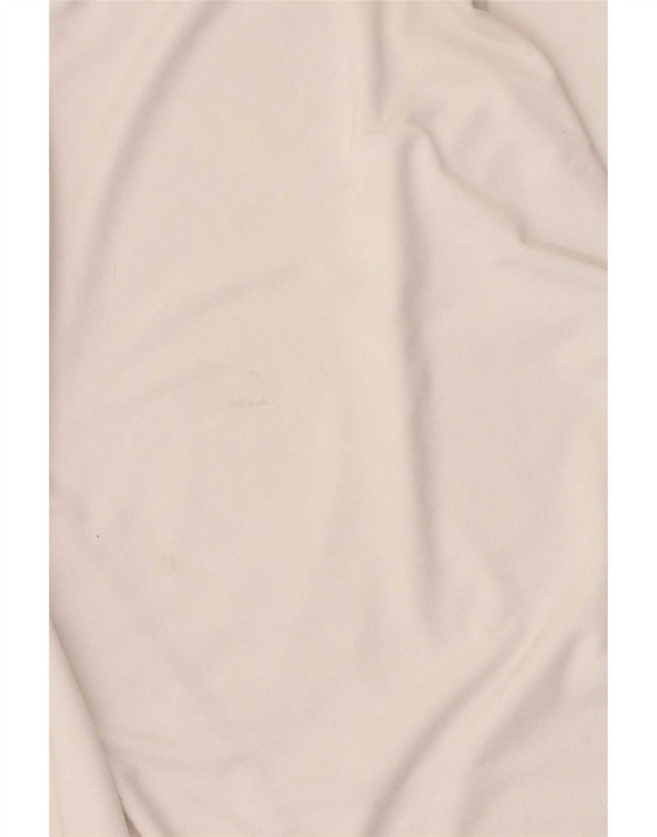 Nike Damen Dri Fit T-Shirt Top UK 10 Small Weiß Polyester