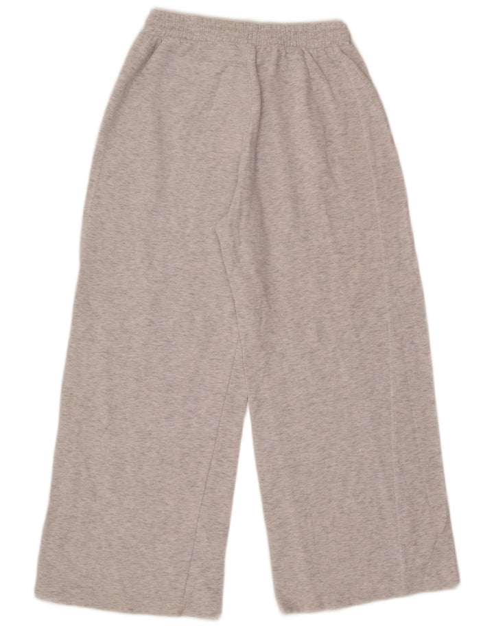 Zara Damen-Trainingshose, UK 12, mittelgrau gefleckte Baumwolle