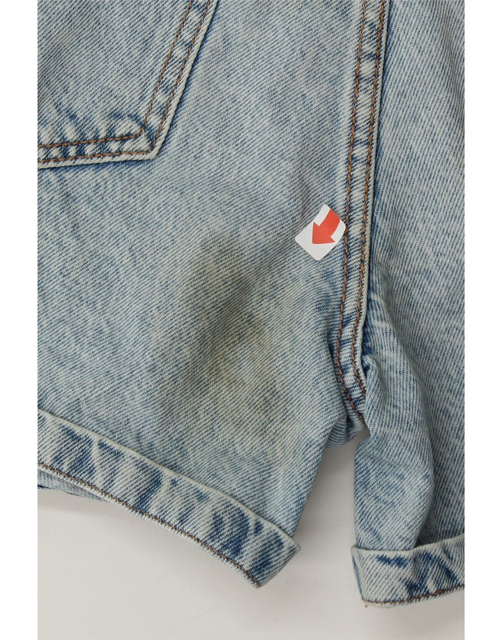 GUESS Womens Distressed Denim Shorts W27 Small Blue Cotton Vintage Guess and Second-Hand Guess from Messina Hembry 