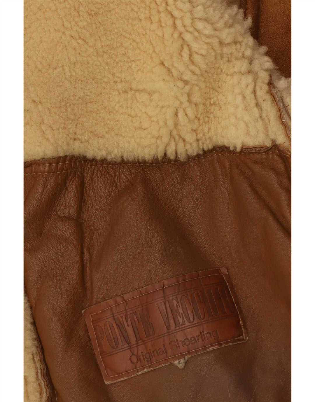 Ponte Vecchio Herren Lammfelljacke IT 54 2XL Braun