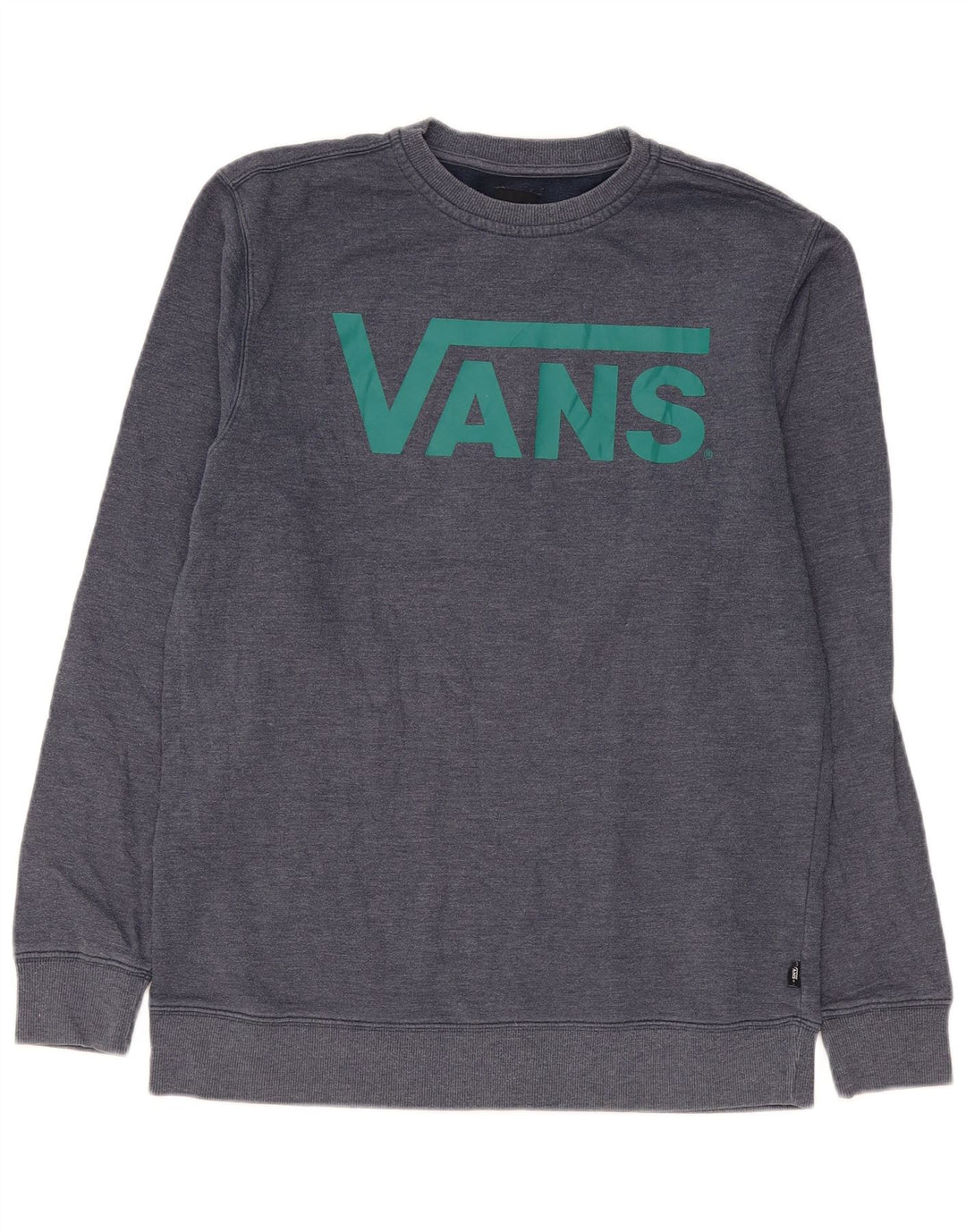 Vans Herren Grafik-Sweatshirt-Pullover aus Baumwolle in mittlerem Marineblau