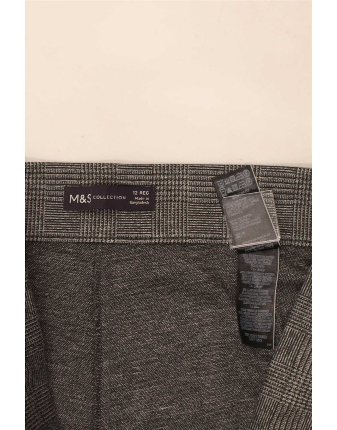 Marks & Spencer Damen Freizeithose UK 12 Medium W30 L27 Grau