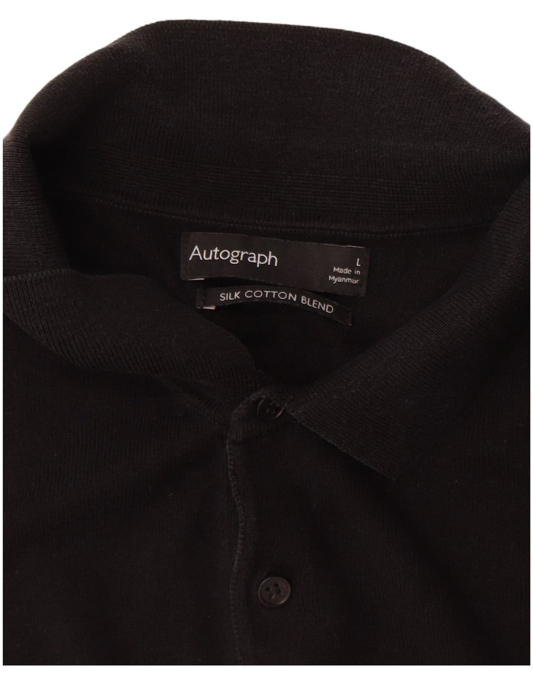 Marks & Spencer Herren Autograph Rollkragenpullover, Pullover, Größe L, Schwarz