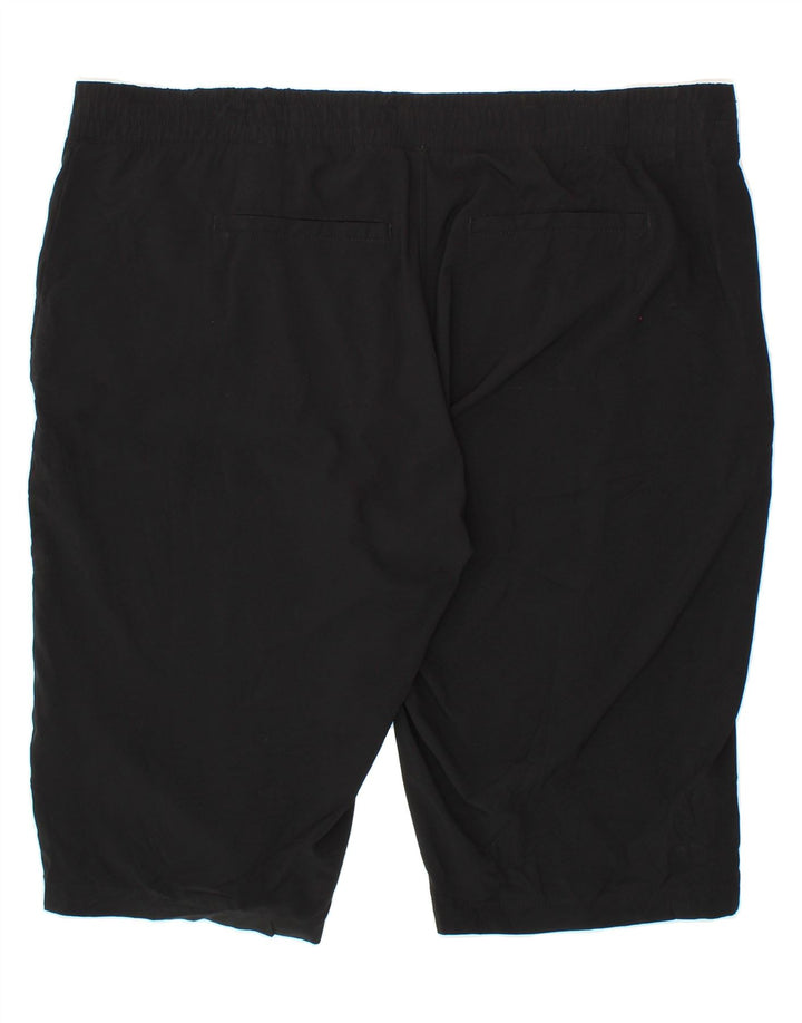LEE Womens Sport Shorts US 22 3XL Black Polyester Vintage Lee and Second-Hand Lee from Messina Hembry 