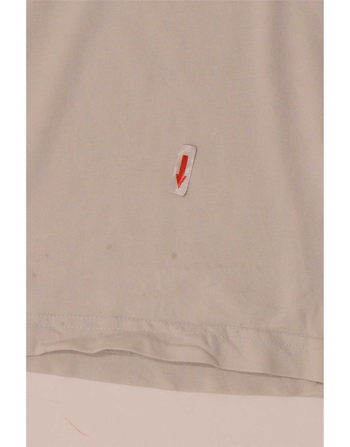 Kappa Herren-T-Shirt mit Grafik, XL, Weiß, Farbblock