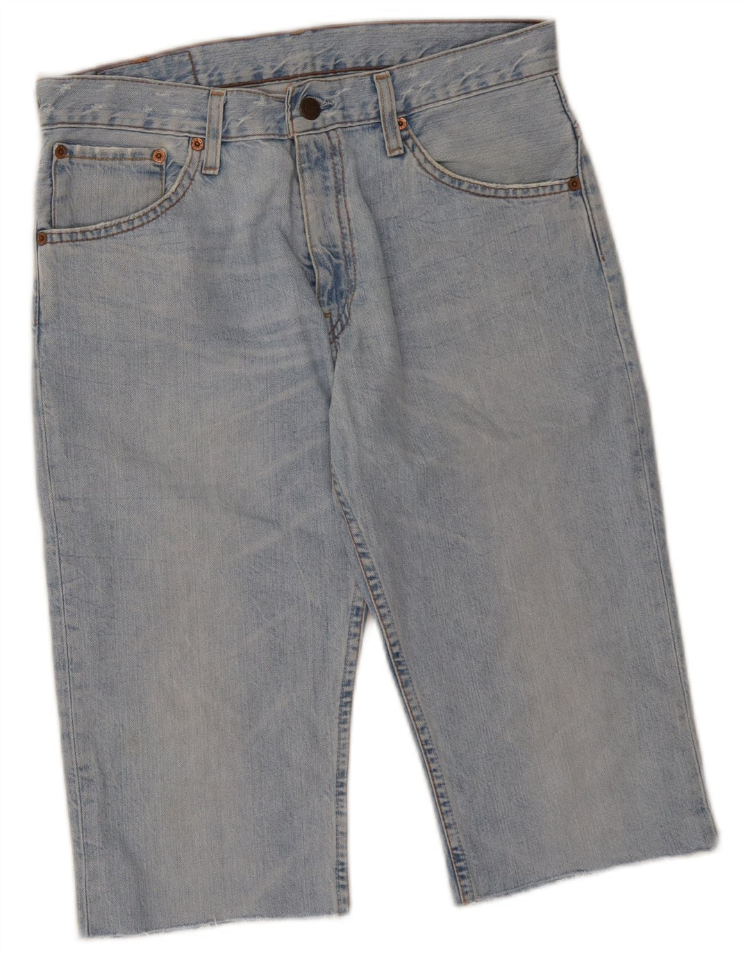 Levi's Herren 507 Denim Bermuda Shorts W30 Mittelblau