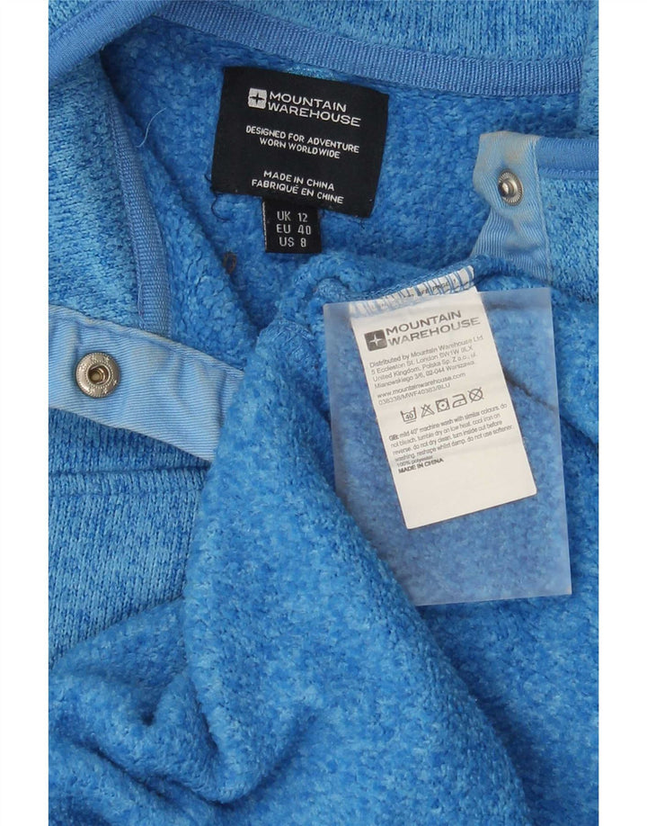 Mountain Warehouse Damen-Sweatshirt-Pullover UK 12 Mittelblau meliert