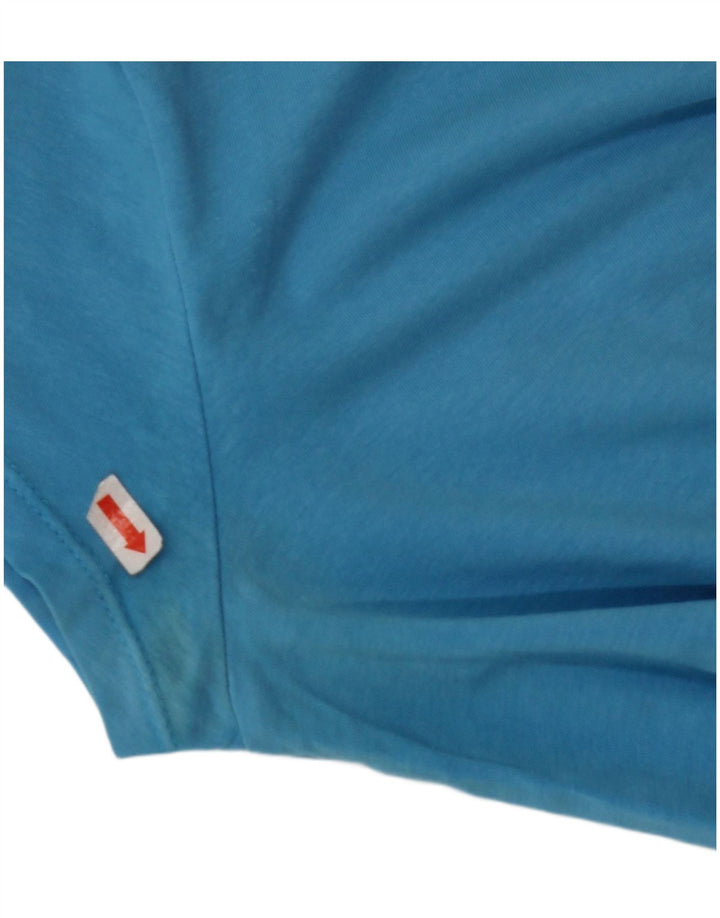 ELLESSE Womens T-Shirt Top UK 12 Medium Blue