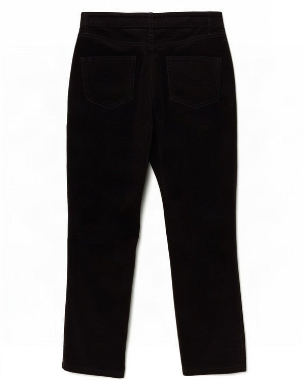 Marks & Spencer Damen Cordhose UK 12 Medium W30 L25 Schwarz