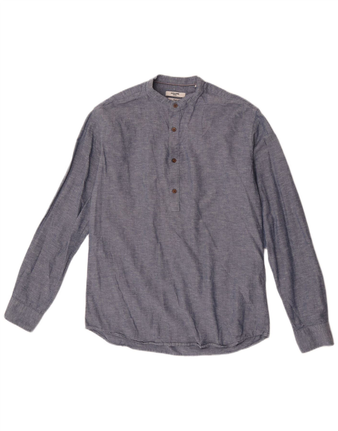 Jack & Jones Premium Slim Pullover-Hemd für Herren, Größe S, Marineblau meliert