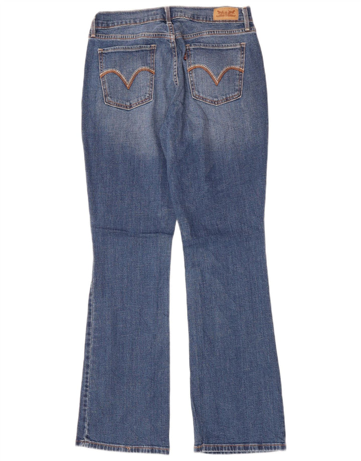 LEVI'S Damen 515 Bootcut Jeans US 6 Medium W30 L31 Blaue Baumwolle