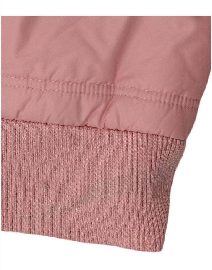 Buffalo Wattierte Damenjacke mit Kapuze, UK 14, Größe L, rosa, Polyester