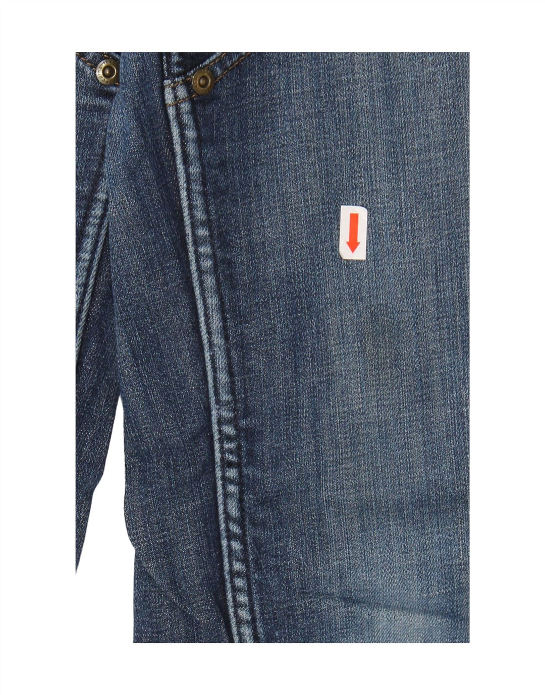 CARHARTT Womens Slim Cargo Straight Jeans US 4 Small W30 L28 Blue Cotton