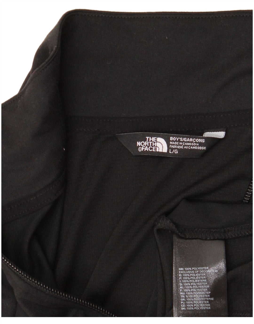 The North Face Jungen-Trainingsanzug mit grafischem Pullover, 11–12 Jahre, Größe L, Schwarz